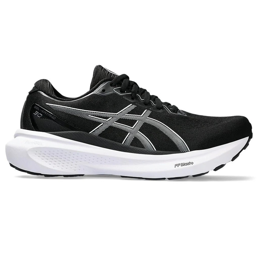 Women's Size 5- ASICS Gel-Kayano 30 Running Shoes Black/Sheet Rock/White NEW